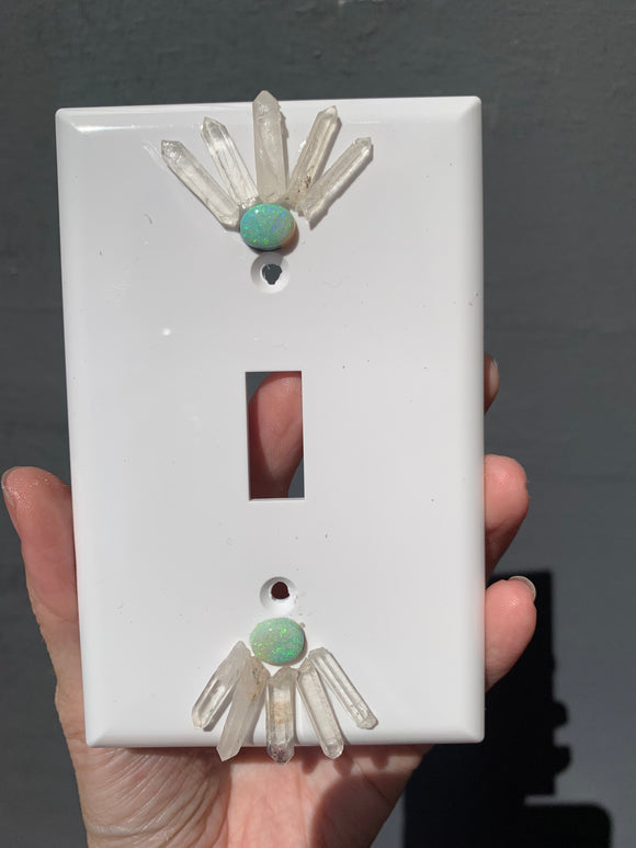 Opal Sunset Light switch cover - midsize