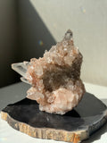 Pink Himalayan Quartz Cluster