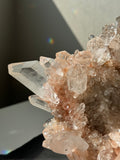 Pink Himalayan Quartz Cluster