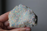 Angel Aura Snow Quartz Cluster