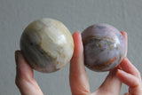 Pair of Opal Spheres - Peru