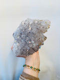 Psychedelic Aura Amethyst cluster