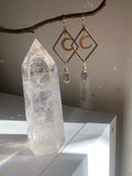 Diamond Luna Earrings