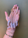 Rainbow Spirit Quartz drilled Necklace