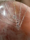 Herkimer Diamond Necklace - 14-16” length - layering necklace - Made to Order