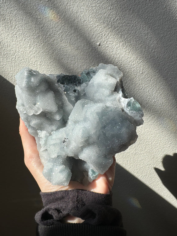 Druzy fluorite - sugar fluorite from Inner Mongolia