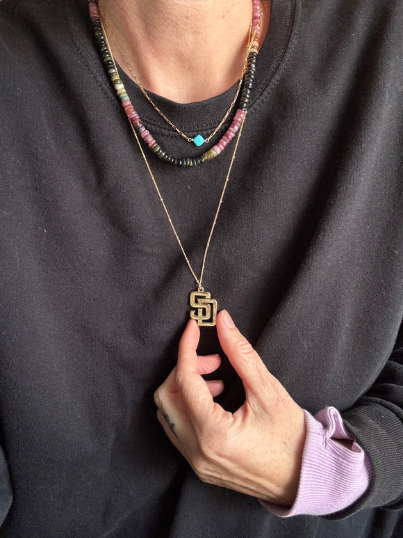 SD San Diego Pendant Necklace