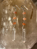 Sunstone Earrings