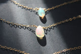 Dainty Opal necklace