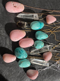 Peruvian Turquoise - chrysocolla Pendant