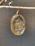 Golden Rutile Pendant- pendant only