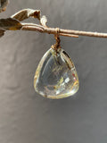 Golden Rutile Pendant- pendant only