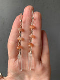 Sunstone Earrings