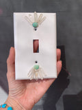 Opal Sunset Light switch cover - midsize