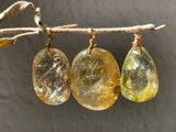 Golden Rutile Pendant- pendant only