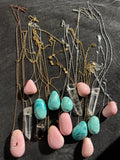 Peruvian Turquoise - chrysocolla Pendant