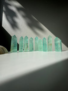 Green Fluorite Tower - One Piece