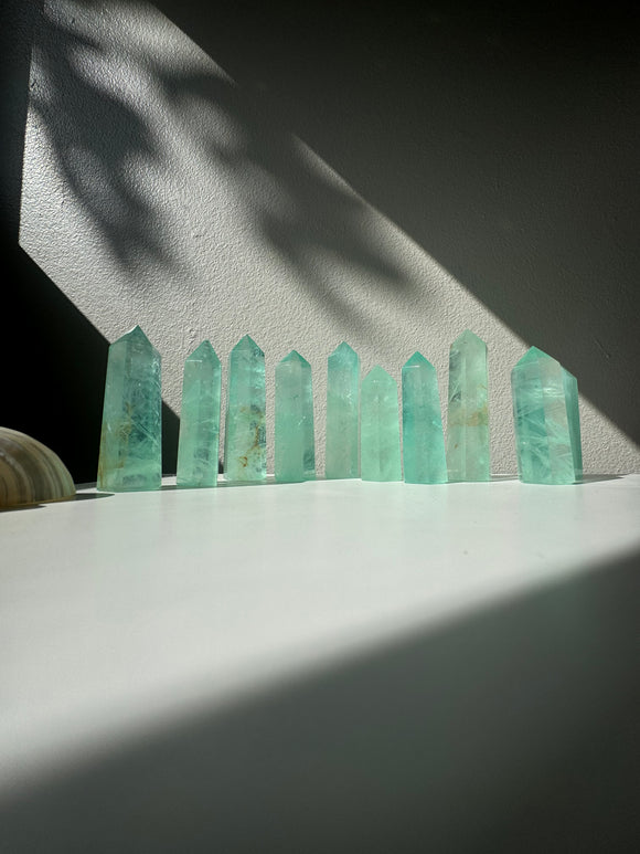 Green Fluorite Tower - One Piece