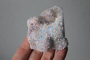 Angel Aura Snow Quartz Cluster