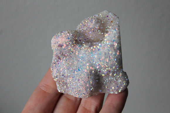 Angel Aura Snow Quartz Cluster