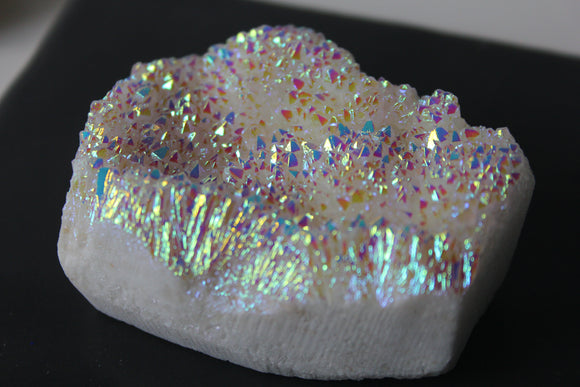 Angel Aura Snow Quartz Cluster