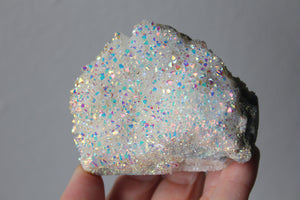 Angel Aura Snow Quartz Cluster