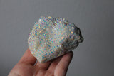 Angel Aura Snow Quartz Cluster
