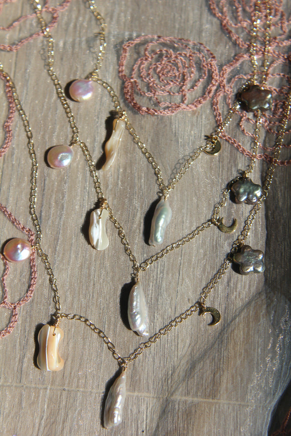 Charmed Necklace - gold filled