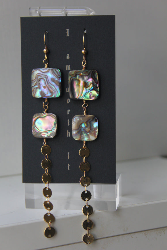 Sea Abalone Earrings