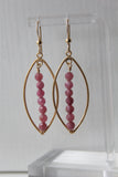 Pink Tourmaline Earrings