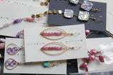 Pink Tourmaline Earrings