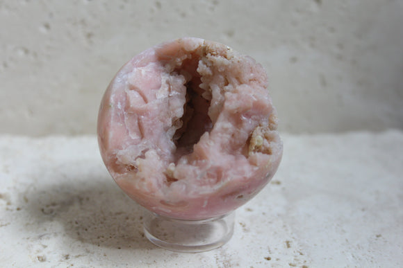 Pink Opal Sphere - Peru