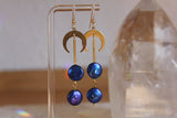Blue Moon Earrings