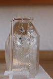 Herkimer diamond Sterling silver earrings