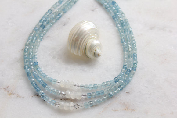 Aquamarine and Moonstone