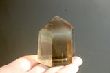 Hazy Citrine Point - polished