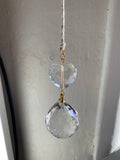 Be Mine - Heart Crystal prism Suncatcher - crystal valentine- sun catcher, sun prism, rainbow maker, crystal heart