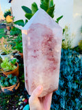 Insane Fire Quartz - Hematoid Quartz 10” tall