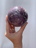 Lepidolite Sphere 958g
