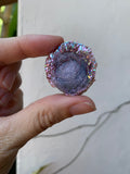 Purple to pink Aura Chalcedony