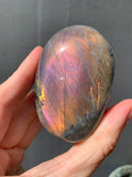 Sunset labradorite palmstone