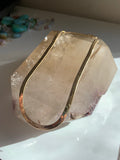 16” Herringbone snake chain -24kt gold over sterling silver