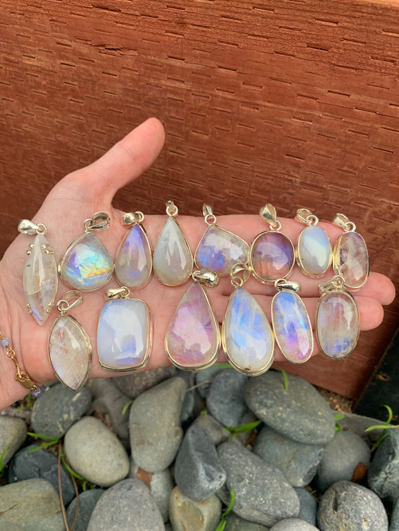 Moonstone Pendants