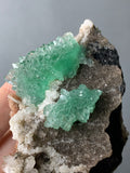 Collector Piece: Green Apophyllite flower