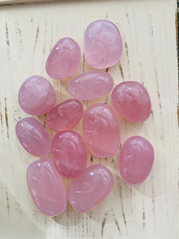 Star Rose Quartz Tumbles