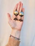 Silver Concho Earrings