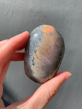 Sunset labradorite palmstone