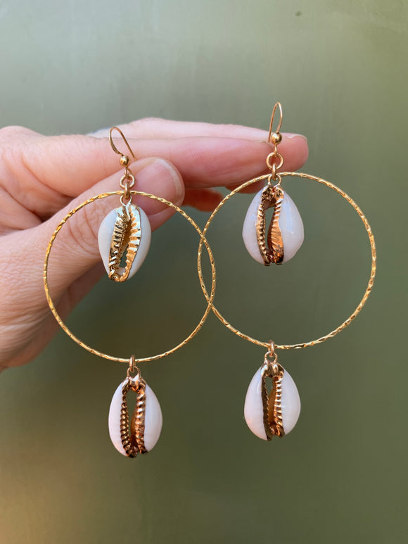 Caribbean Shell Earrings