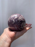 Lepidolite Sphere 958g