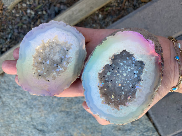 Pastel Aura Geode